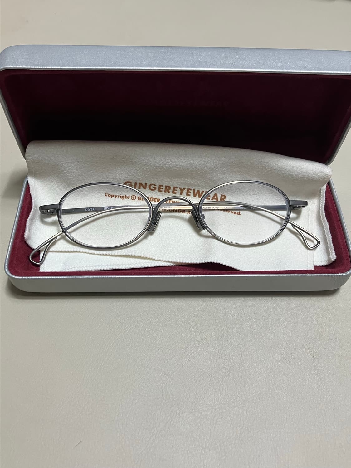 진저아이웨어 다이버 T 실버 팝니다 상품이미지2