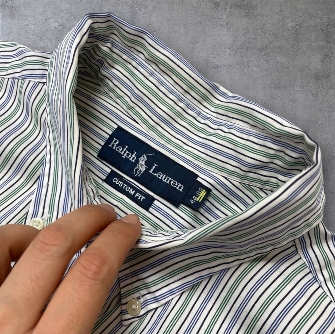 폴로 랄프로렌 Ralph Lauren 스트라이프 커스텀핏 셔츠 44-88 상품이미지2