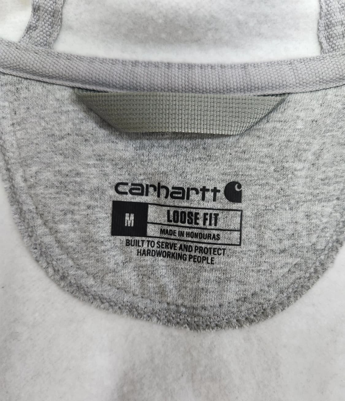 칼하트 회색 후드집업 M 상품이미지3