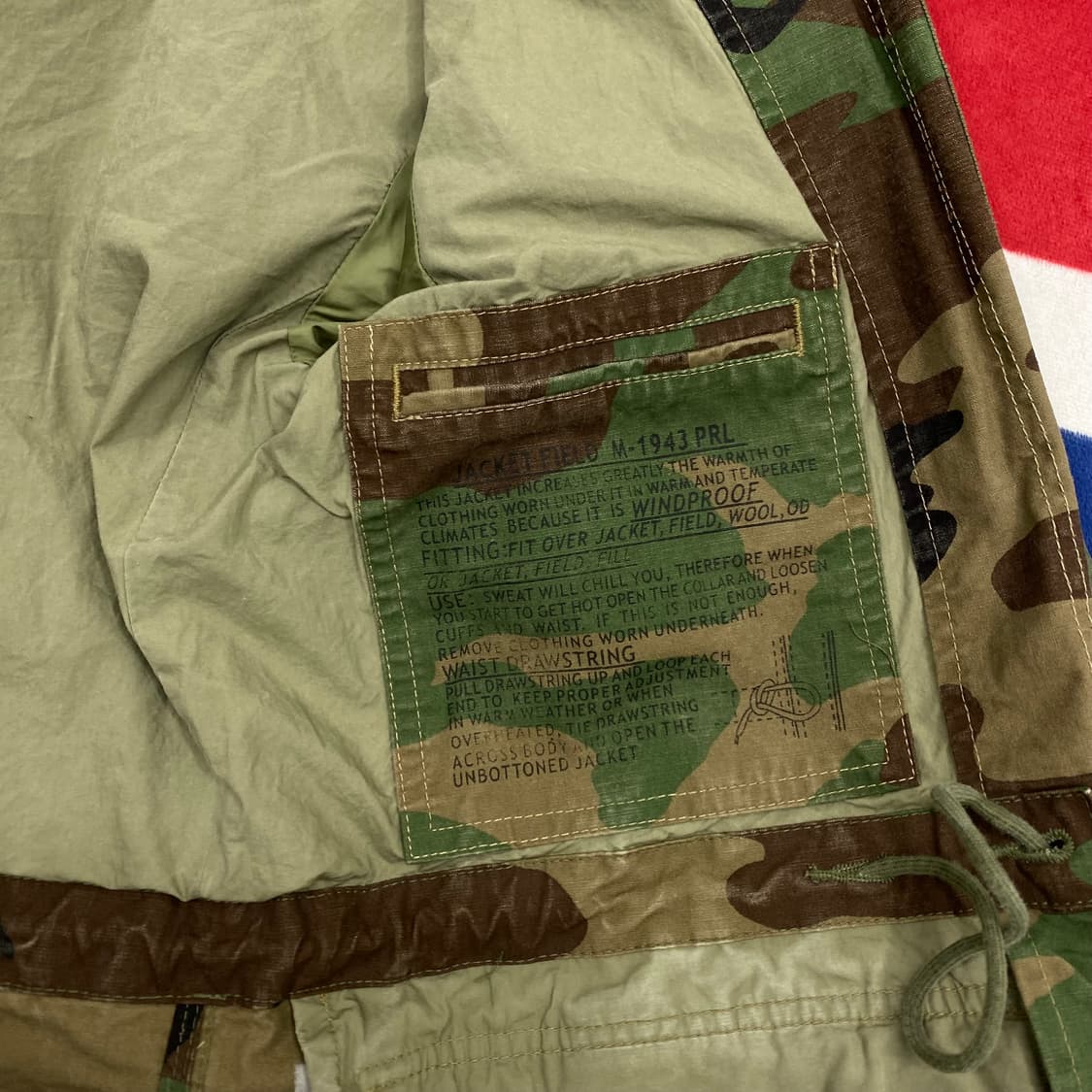 폴로 타이거와펜 M-65 필드자켓 XS  상품이미지7