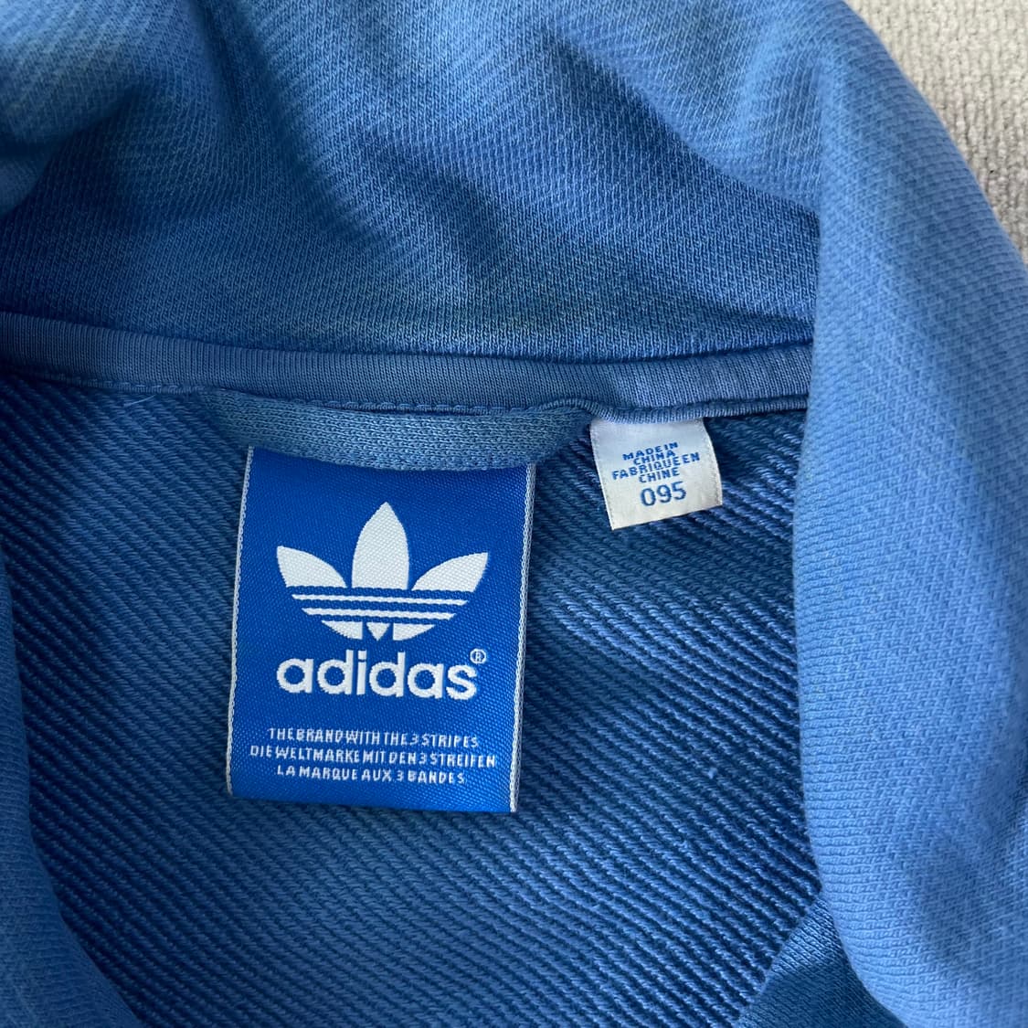 100 아디다스 베켄바우어 블루 트랙탑 져지 상품이미지4