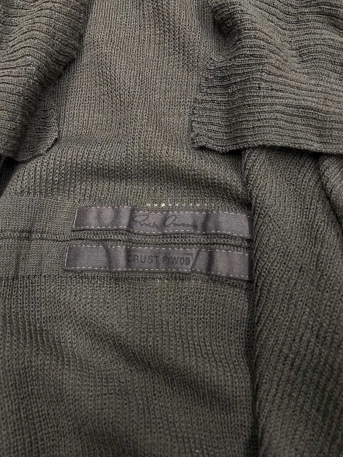 Rick Owens FW09 “CRUST” Cardigan 상품이미지4