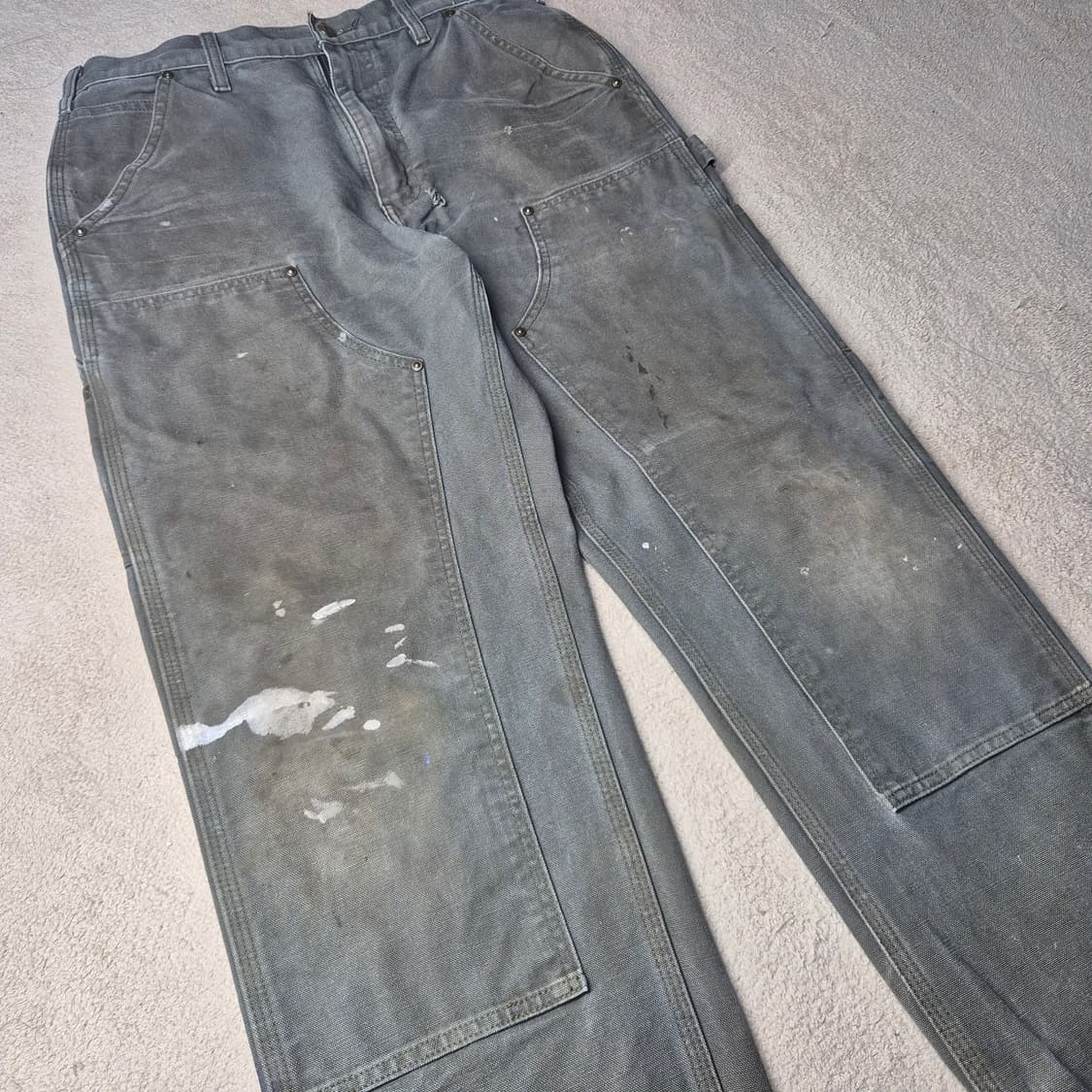 칼하트 더블니 모스그린 덩가리핏

 상품이미지2