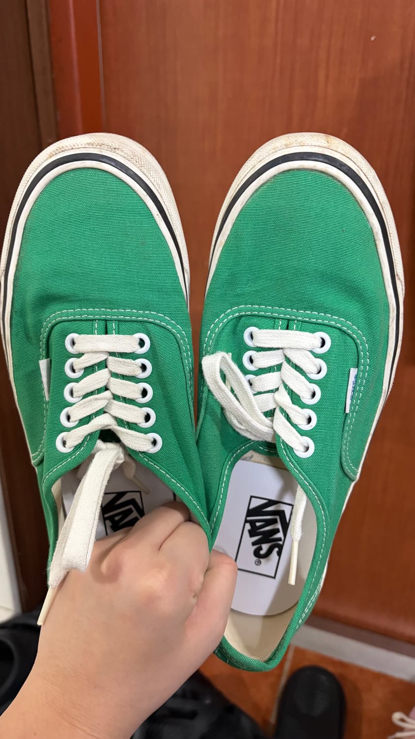 반스 어센틱 44dx 에메랄드 그린 상품이미지2