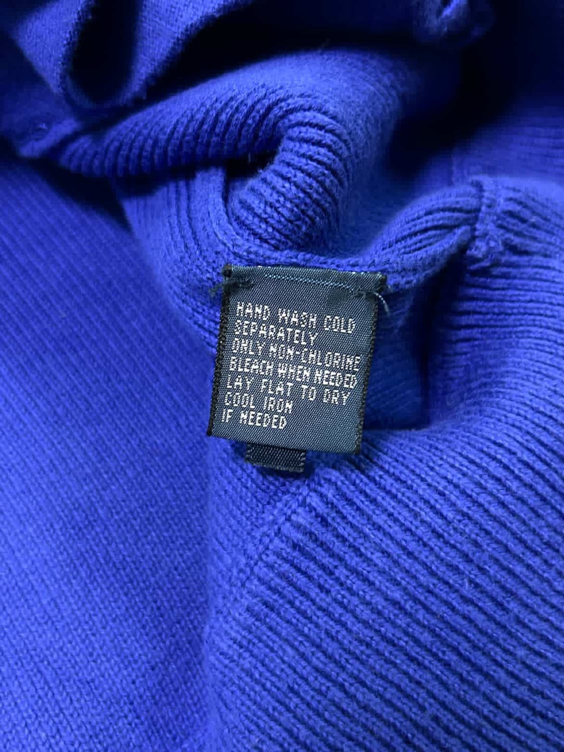 폴로 K1 카약 코발트블루 투웨이 니트집업 상품이미지9