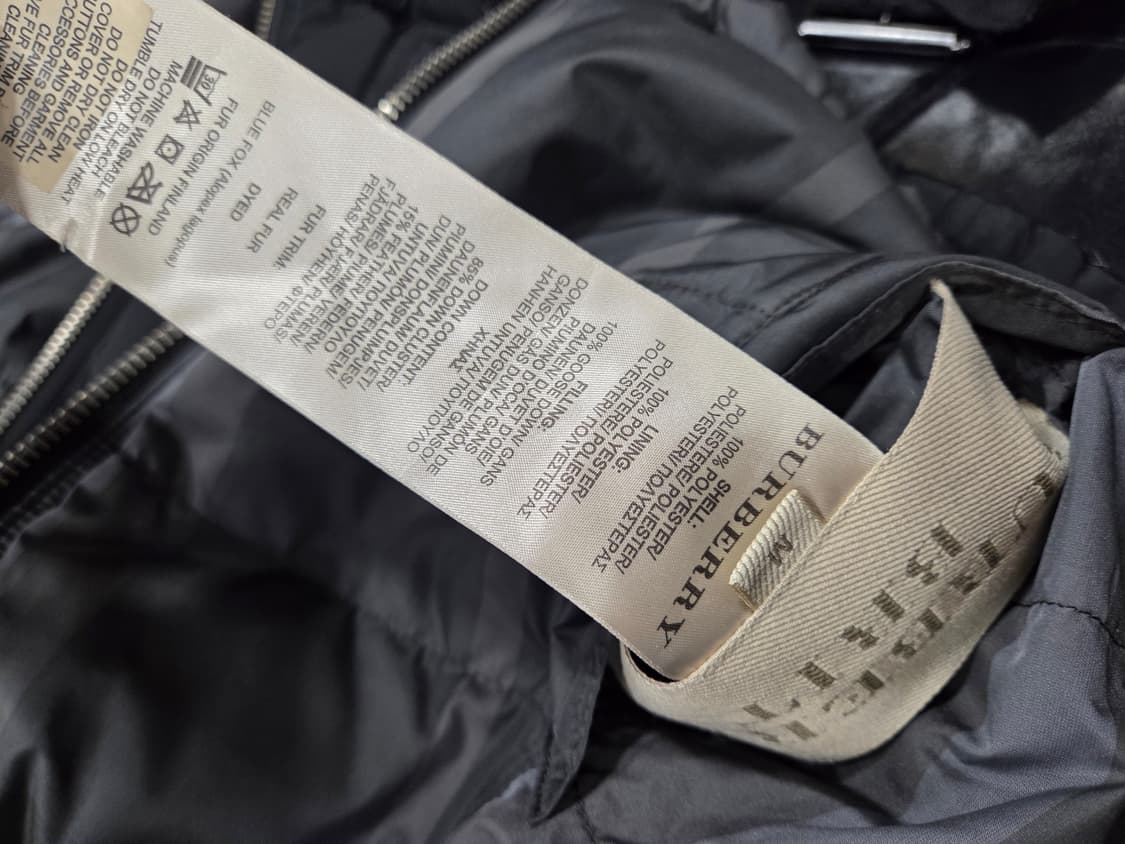 버버리 구스 폭스후드 패딩 상품이미지4