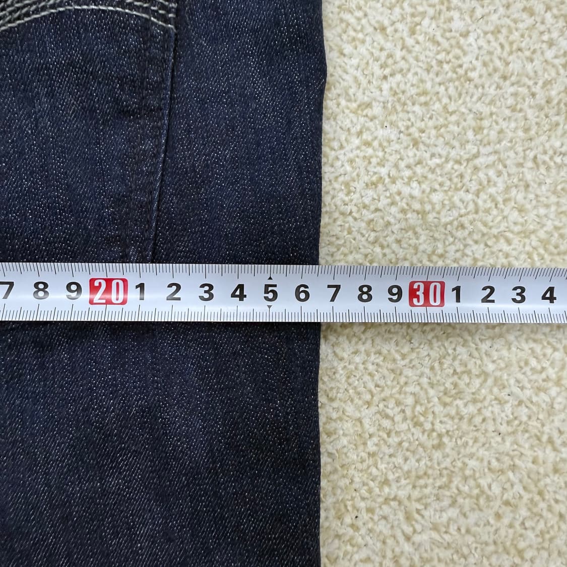 [W32 L34] 누디진 생지 일자핏 데님팬츠 0107T1 상품이미지7