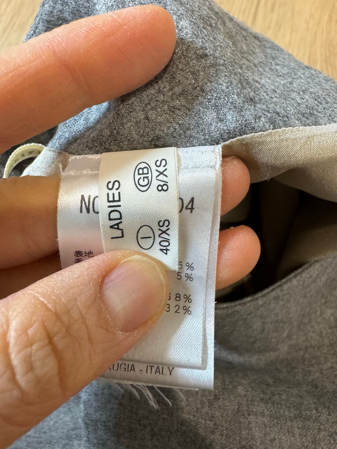 파비아나필리피 그라데이션 울 스커트 상품이미지3