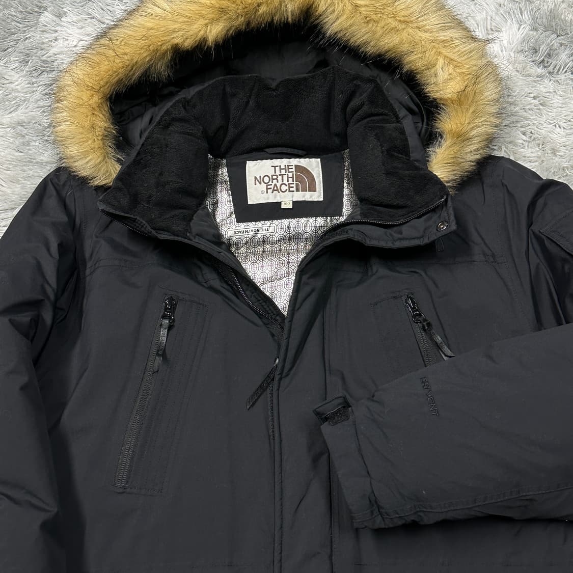 노페 화이트라벨 드라이벤트 후드 패딩 L 상품이미지3