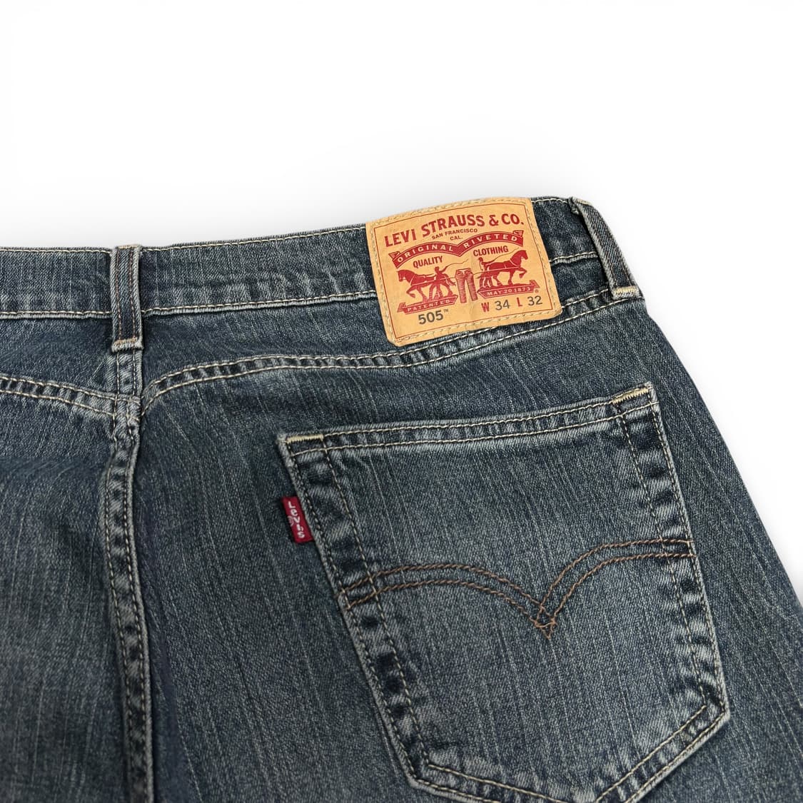 34 리바이스505 레귤러핏 데님팬츠 상품이미지3