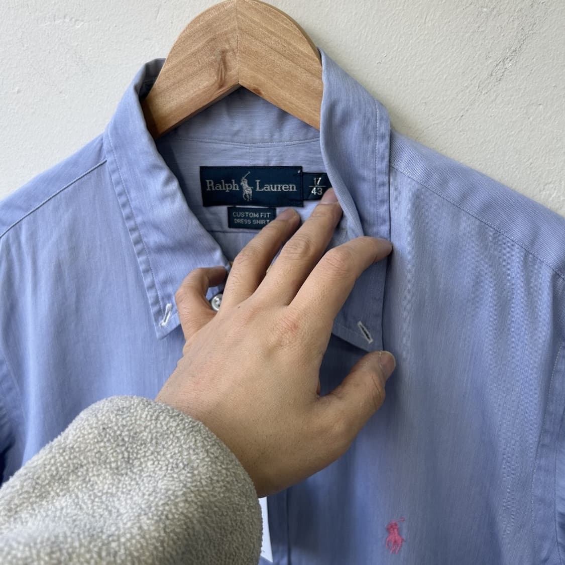 15876 - 폴로 랄프로렌 스카이블루 셔츠 상품이미지3