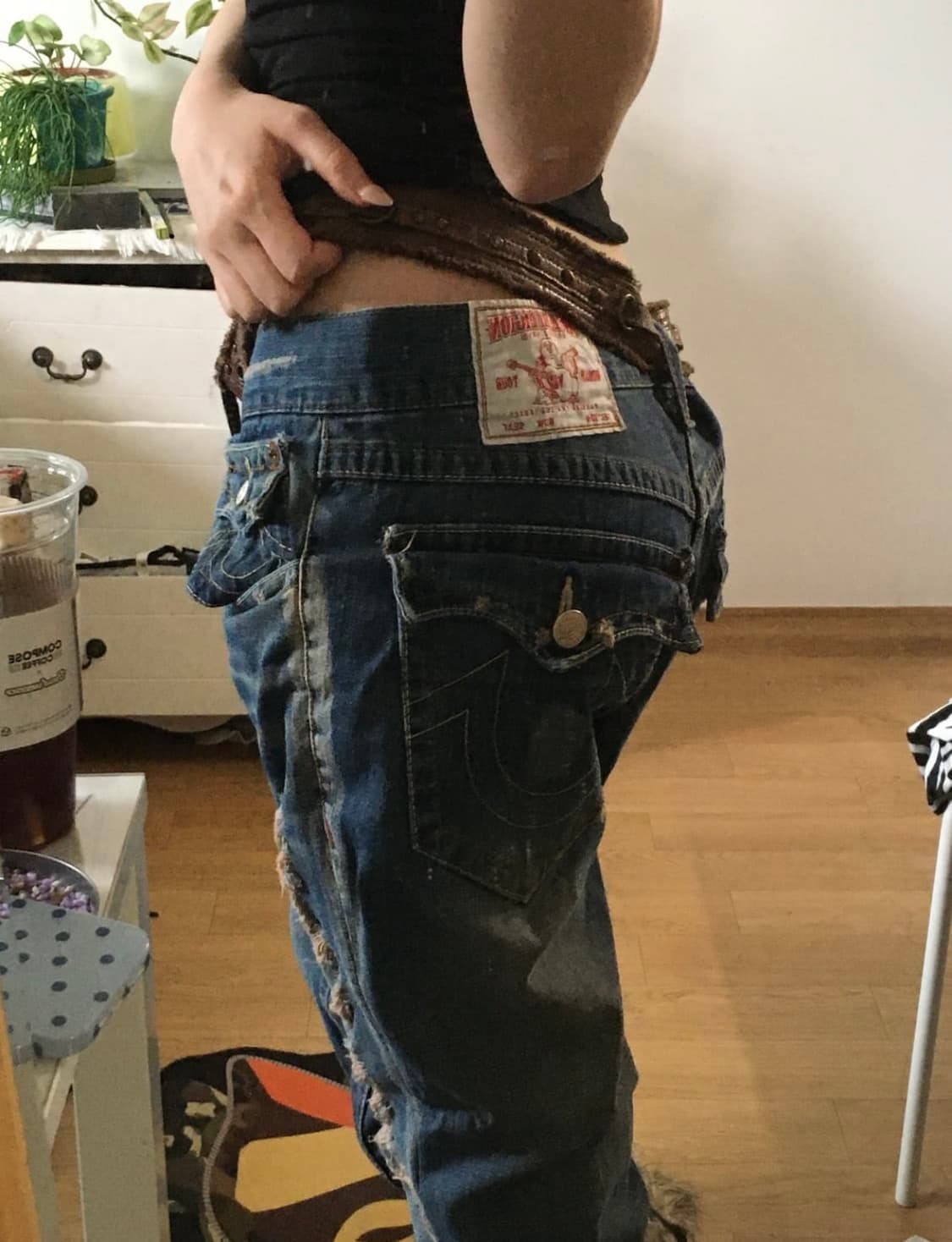 VINTAGE TRUE RELIGION LOWRISE PANTS 상품이미지2