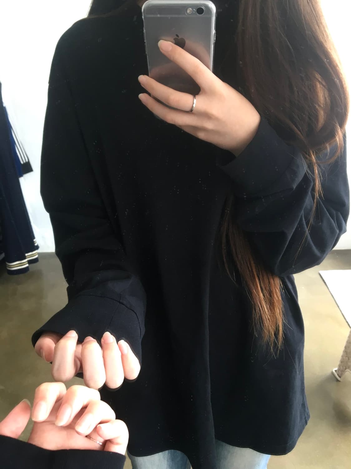 칼하트 블랙 긴팔 맨투맨 상품이미지1
