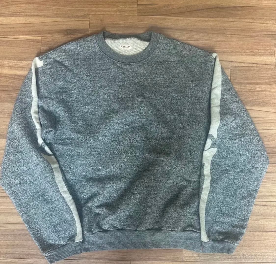 캐피탈 본 스웻셔츠 맨투맨 2 본크루넥스웨트셔츠 상품이미지3
