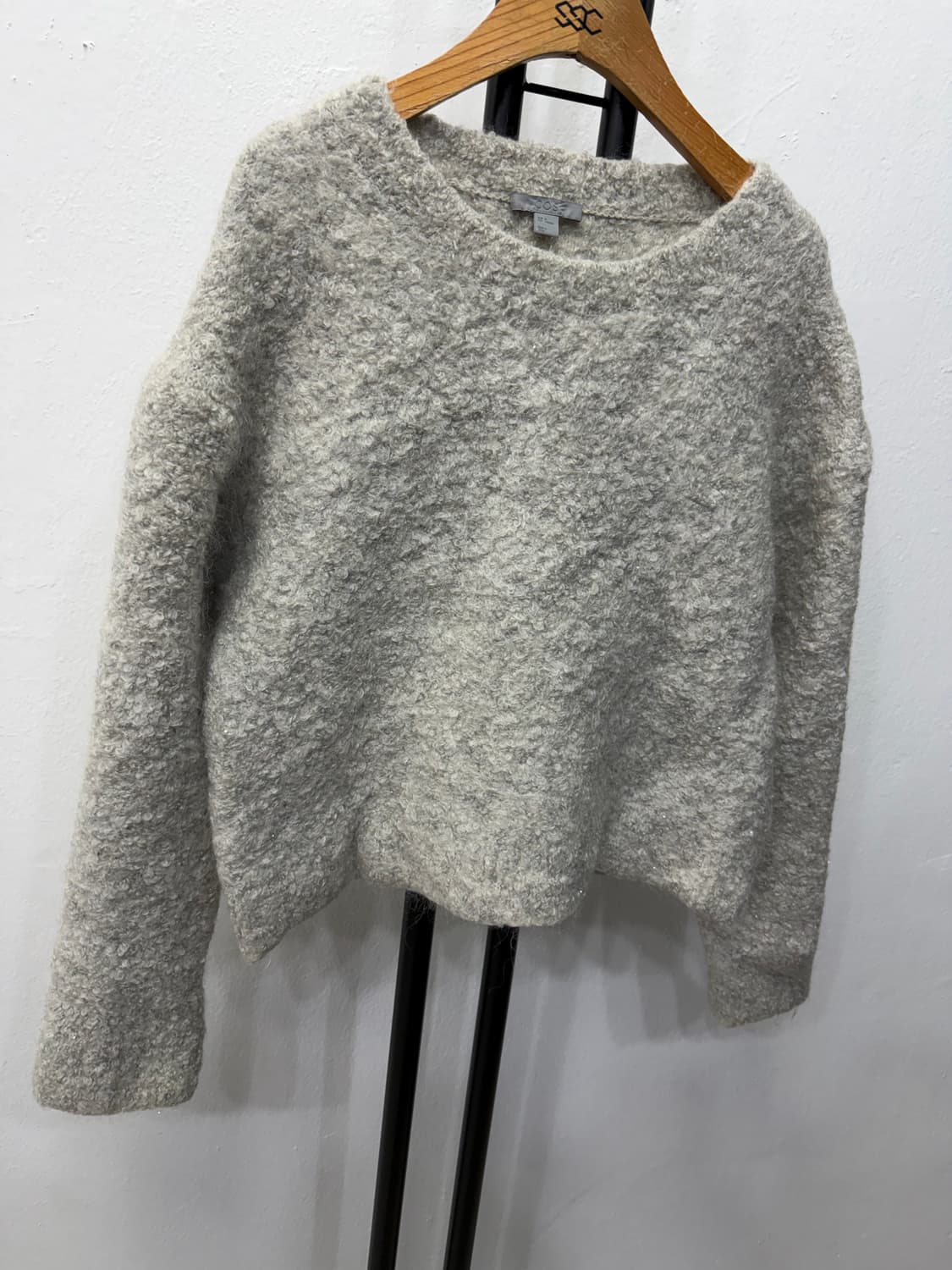 정품) COS 코스 그레이 니트 M 상품이미지2