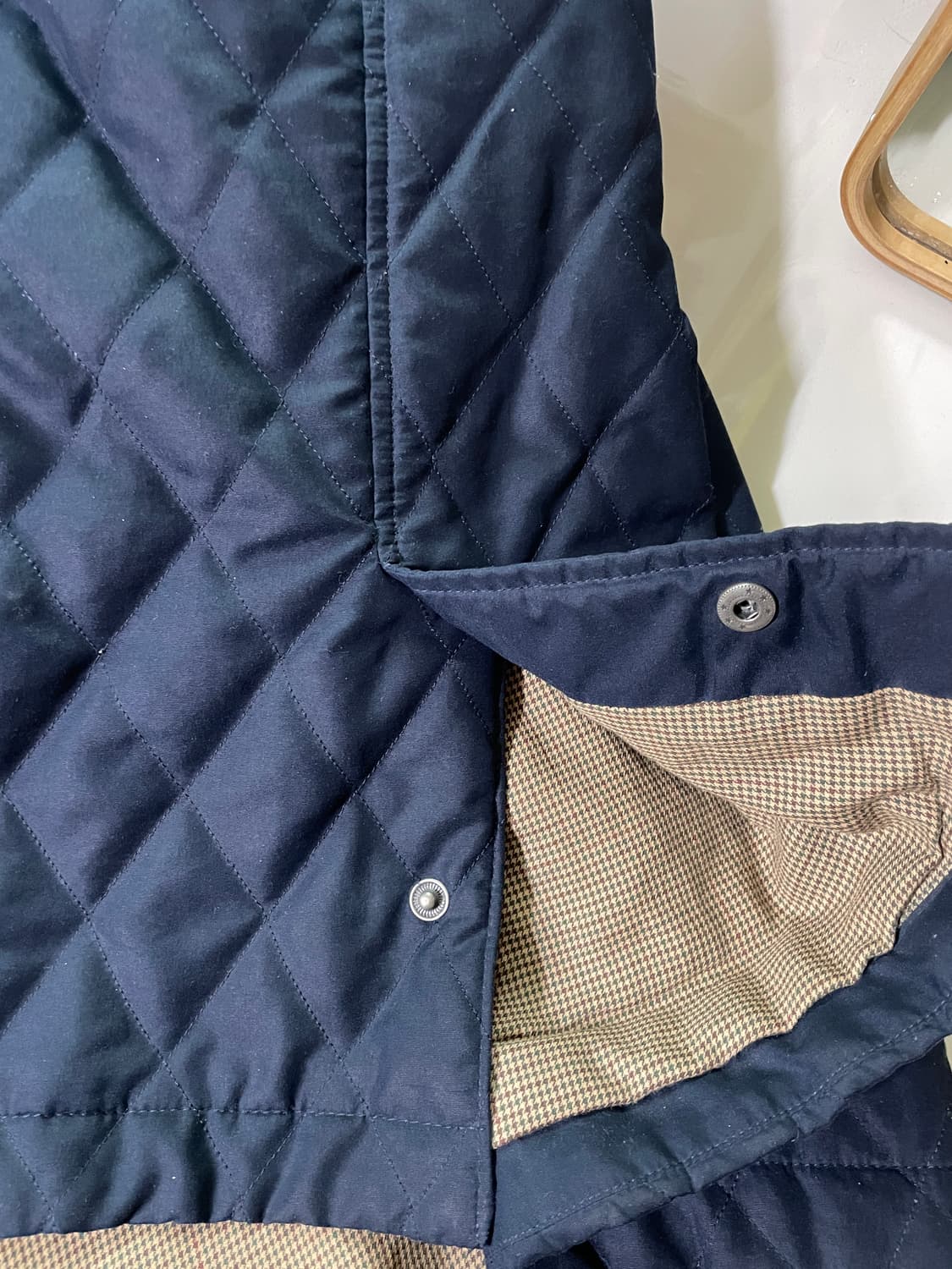 폴로 랄프로렌 네이비 퀼팅 코트 자켓 상품이미지7