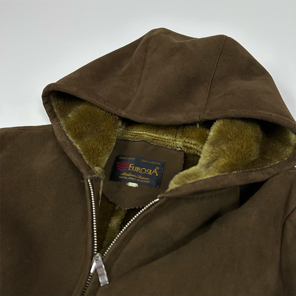 유로시아 융털 후드 자켓 상품이미지3