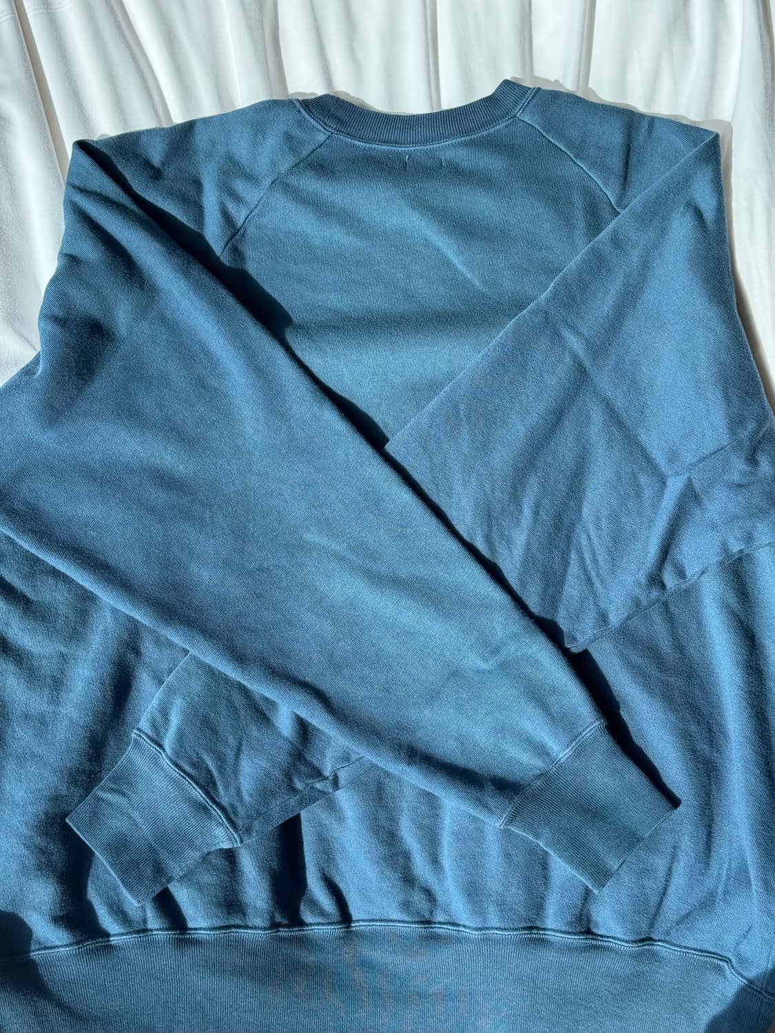 [3] 아프레쎄 26ss 라이트웨이트 빈티지 스웻 네이비 상품이미지6