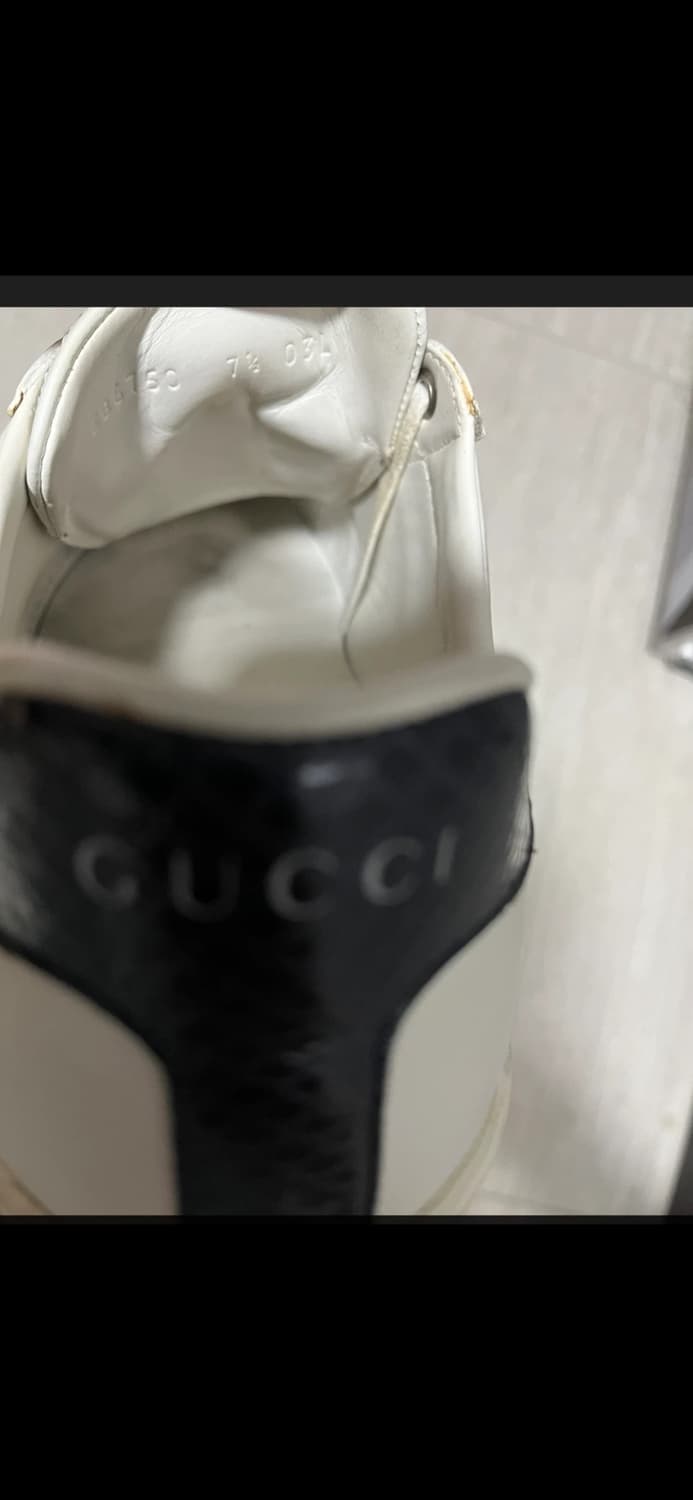 구찌 에이스 스니커즈 화이트 7.5 상품이미지2