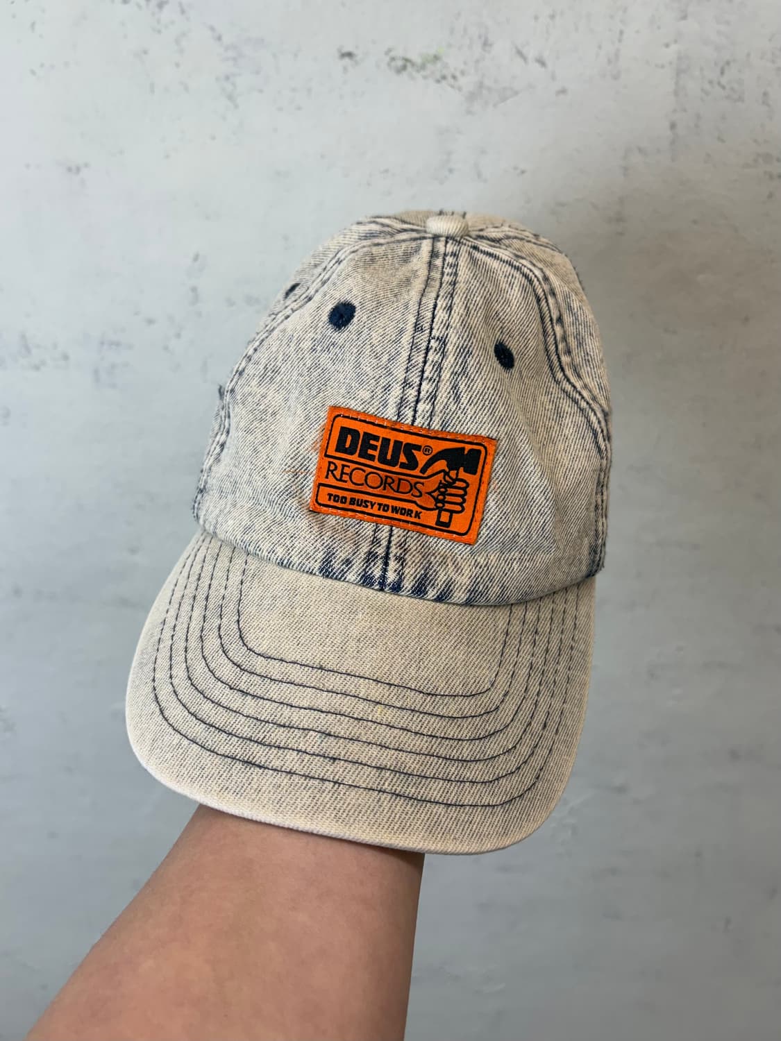 데우스 엑스마키나 오티즈 데님 볼캡 상품이미지1