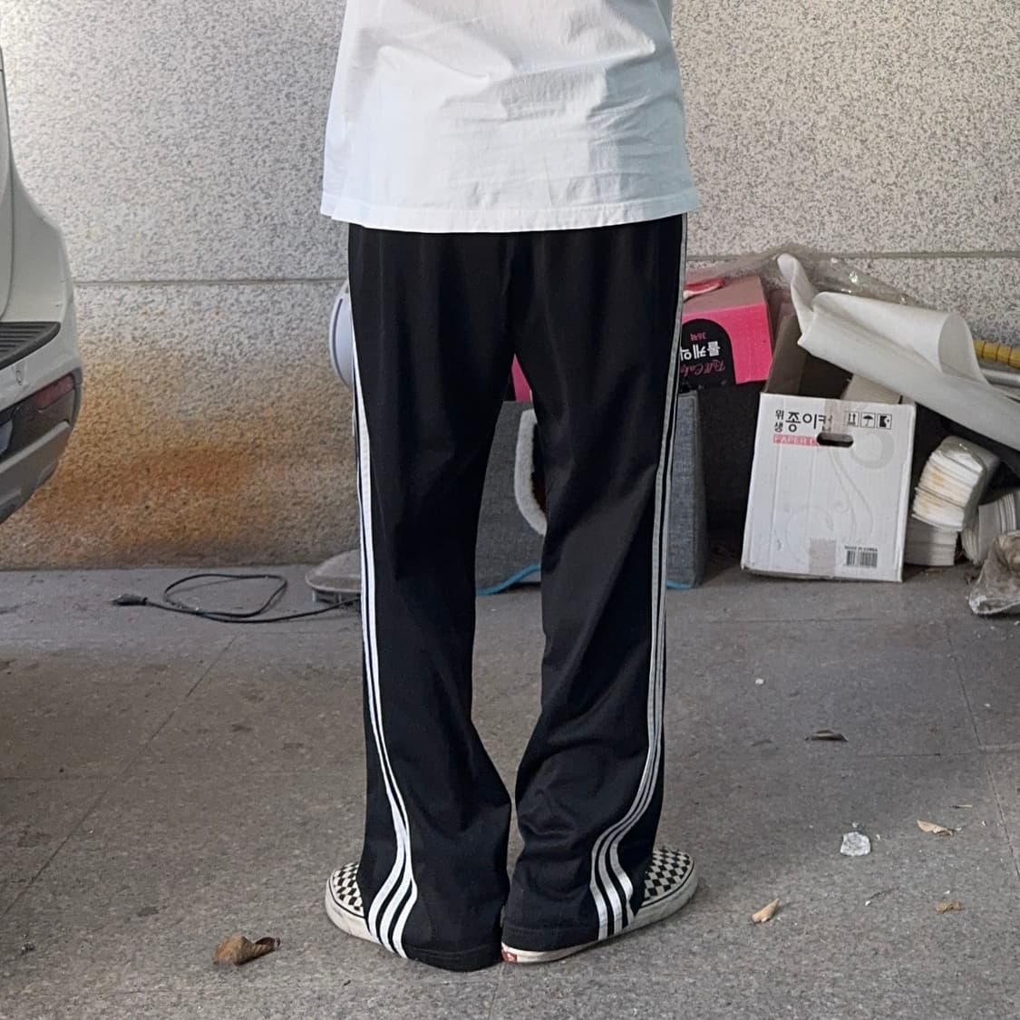 아디다스 로고 삼선 팬츠 상품이미지2