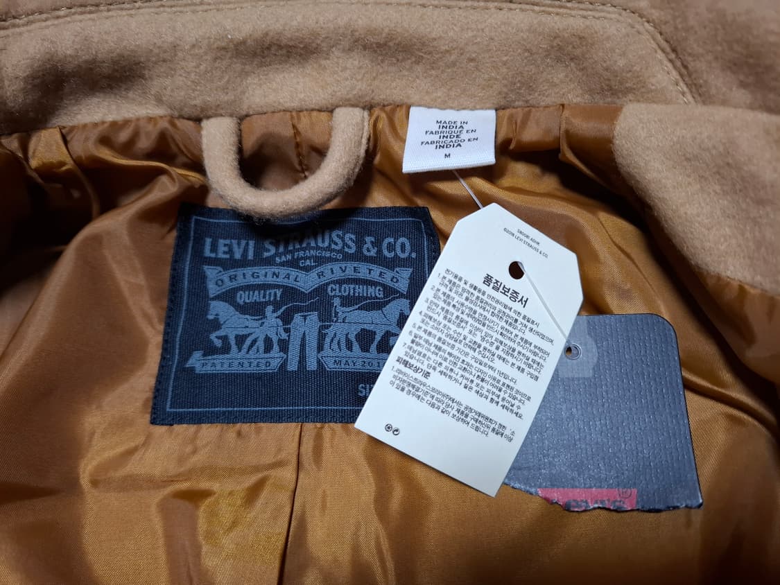 리바이스 뮤어비치코트 M사이즈 새상품 상품이미지6