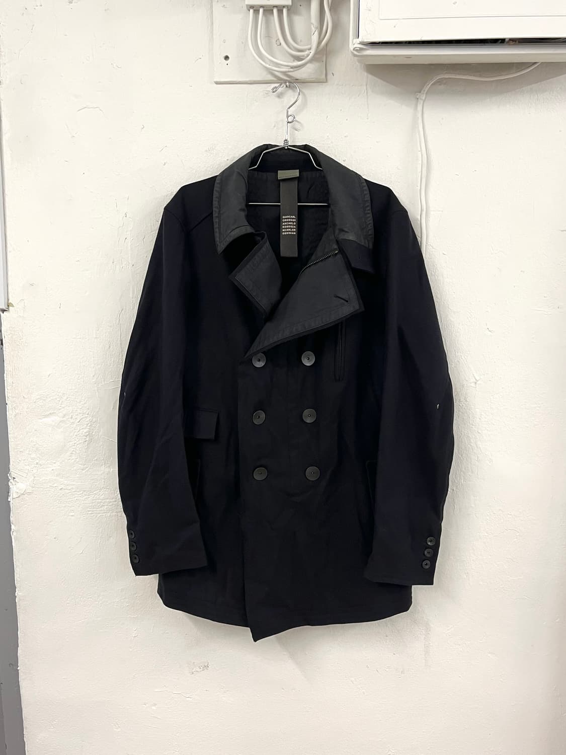 GIAN CARLO ROSSI 아티저널 밀리터리 코트 상품이미지1