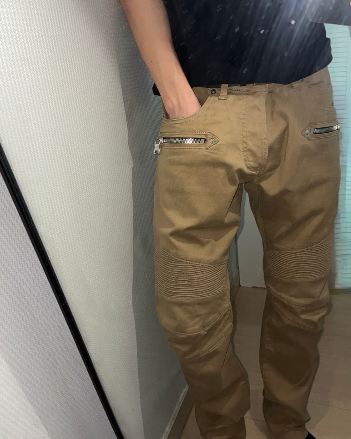 발망 바이커 코튼팬츠 상품이미지2