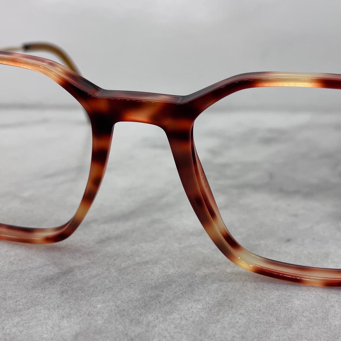 C10 로덴스톡 Rodenstock 레트로 레오파드 스퀘어 뿔테 안경 상품이미지5