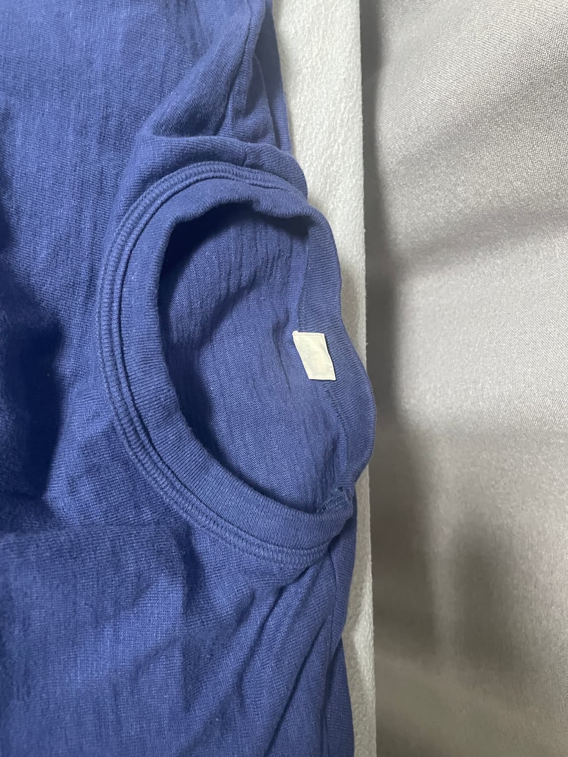 웨어하우스 Lot 4601 루프휠 포켓 티셔츠 블랙 / 네이비 XL 상품이미지10