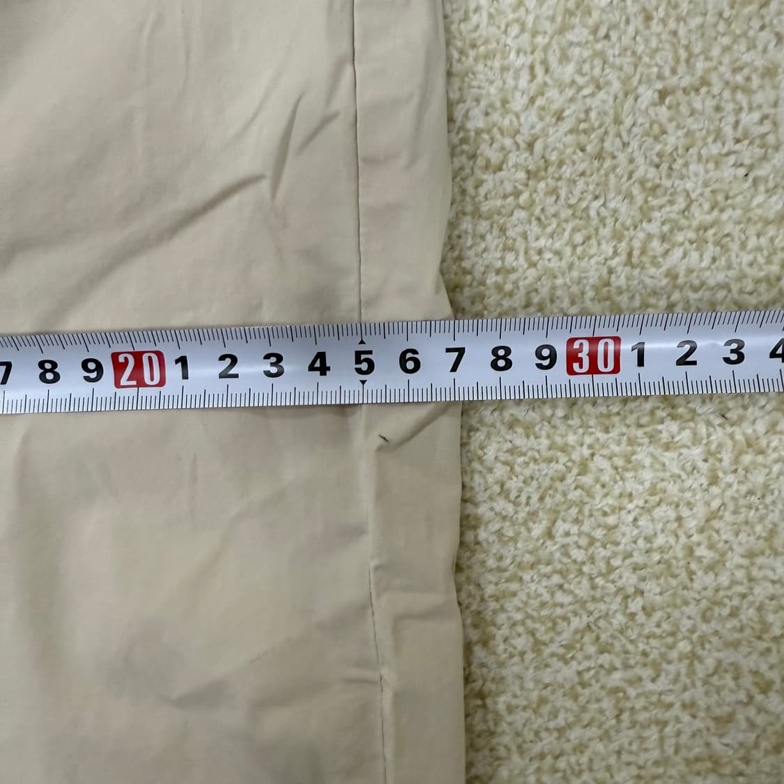 [78] 헤지스 베이지 코튼 치노팬츠 0108T1 상품이미지7