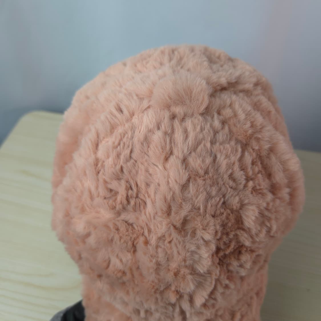 아미 핑크 퍼 볼캡 모자 상품이미지6