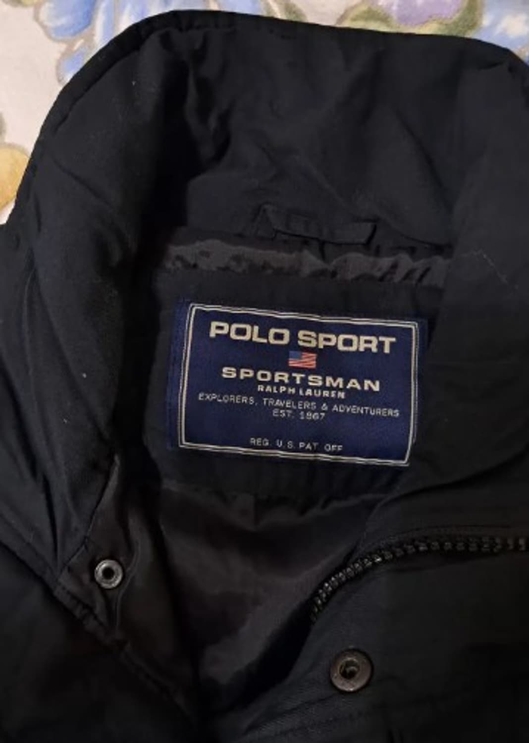 폴로스포츠 남성 네이비 경량패딩 100사이즈 상품이미지5