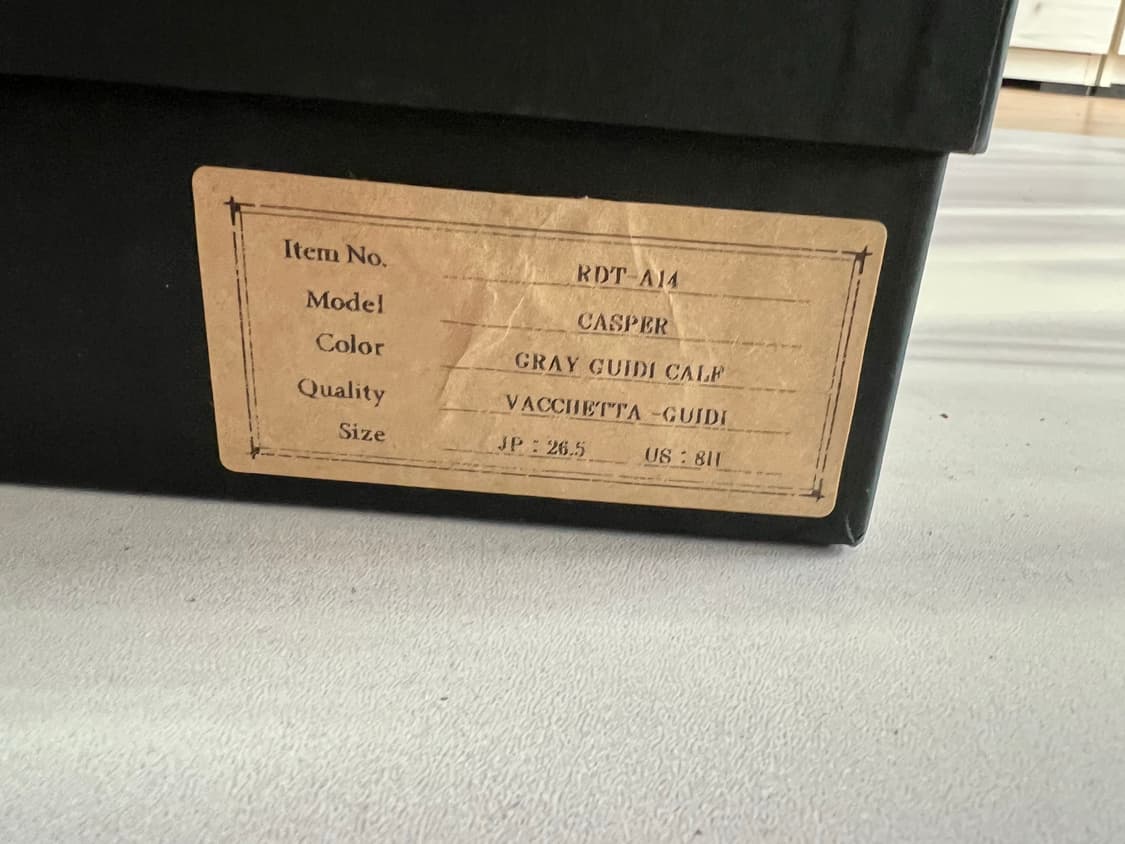 롤링덥트리오 캐스퍼 구이디 카프 그레이 8.5 새제품 상품이미지1