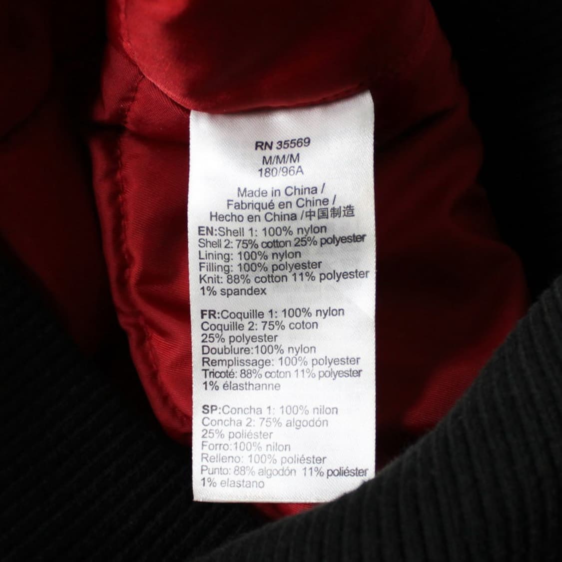 Alpha Industries 알파인더스트리 MA-1 클래식 블랙 자켓 상품이미지6