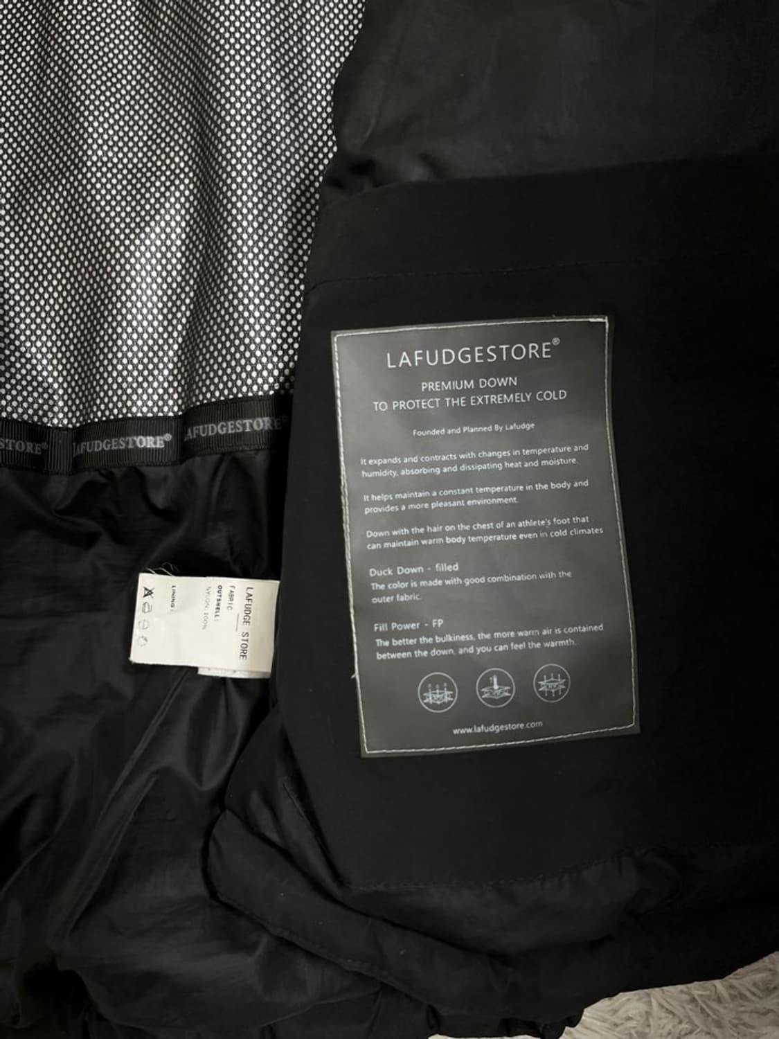 라퍼지스토어 덕다운 블루종 패딩/#2900 상품이미지5