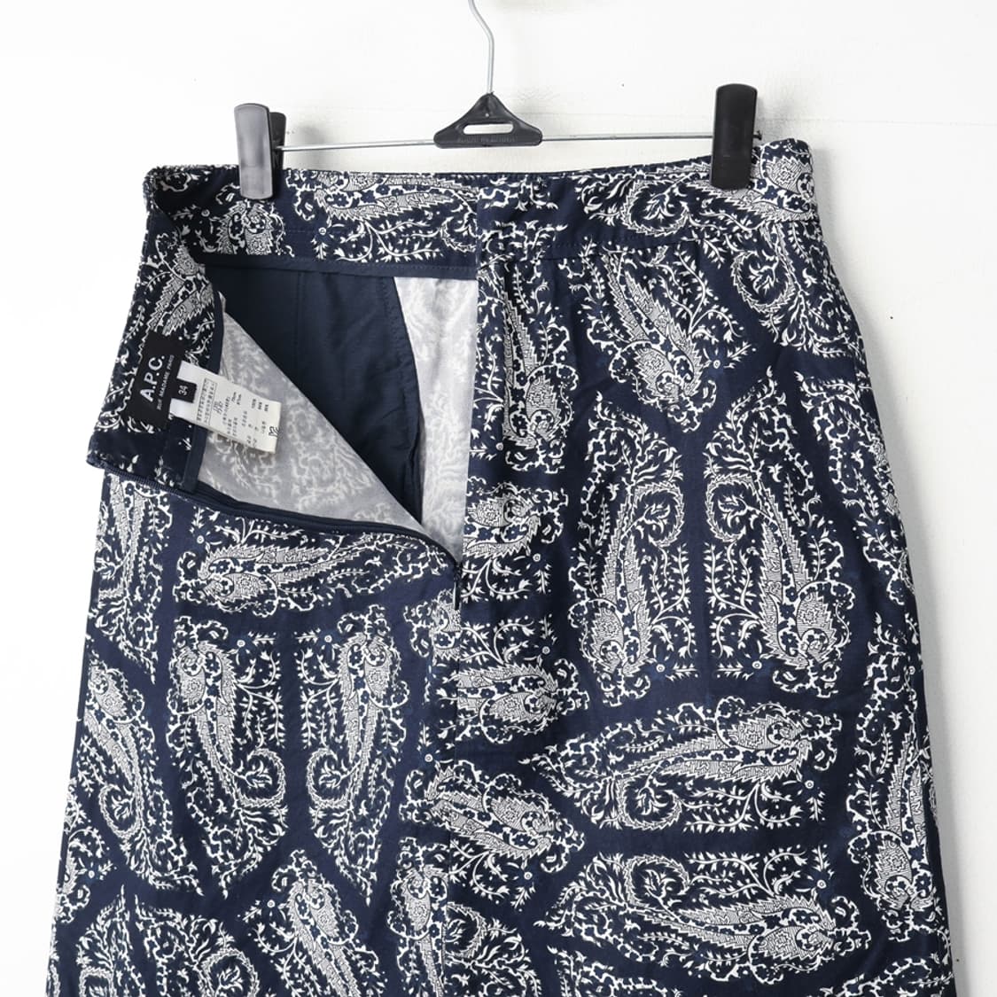 25/APC 아페쎄 페이즐리 코튼 스커트 상품이미지3