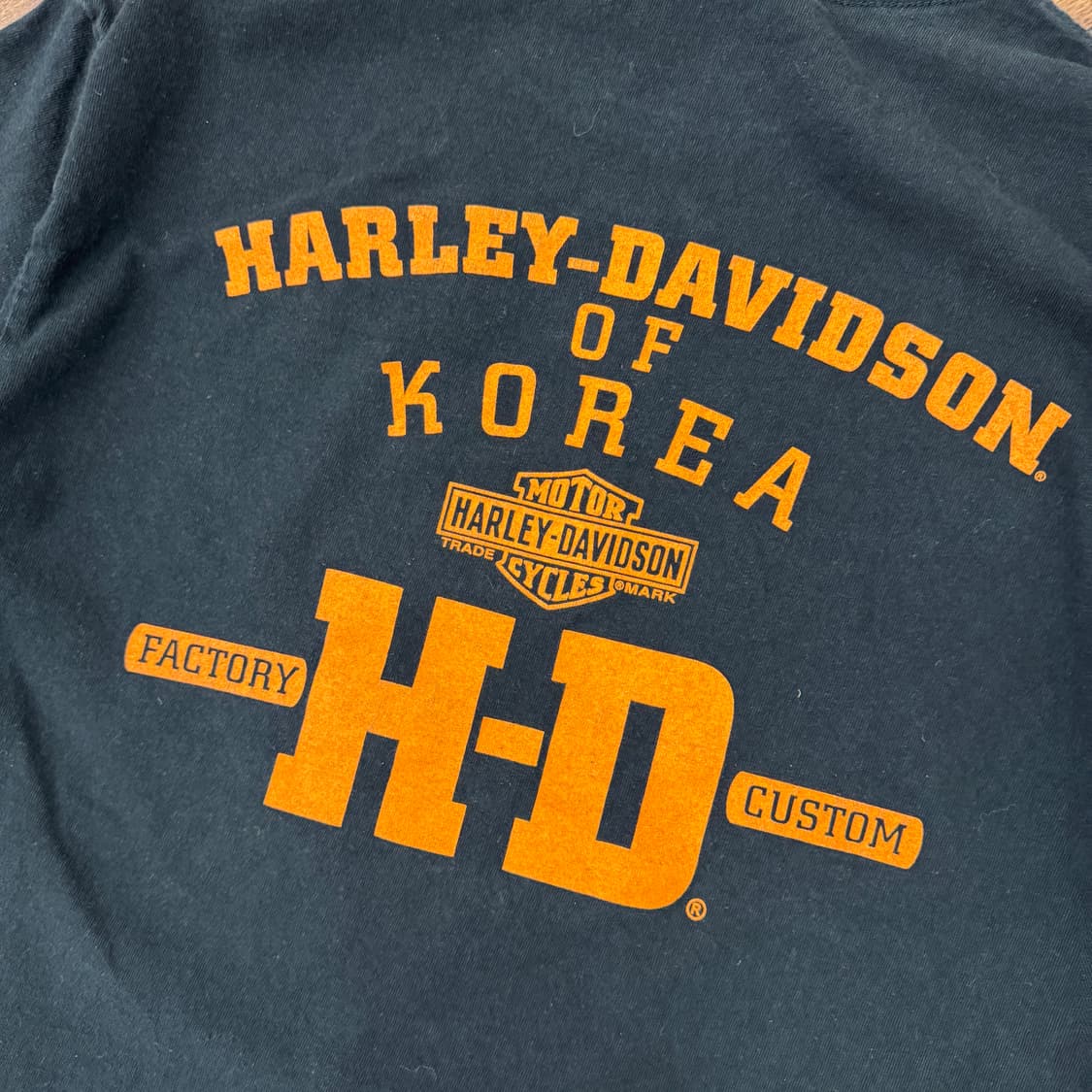 M 할리데이비슨 시그니처로고 코리아 반팔 티셔츠  상품이미지4