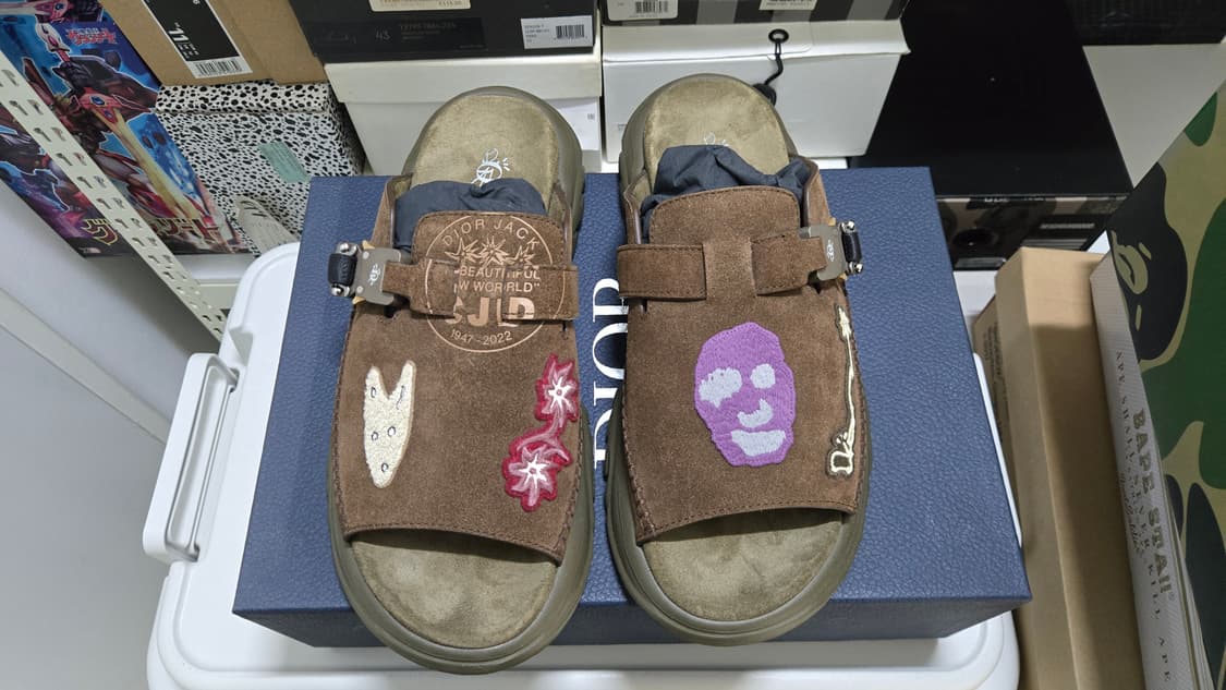 디올 X 캑터스 잭 H타운 커피 EU45사이즈(290~300) 상품이미지4