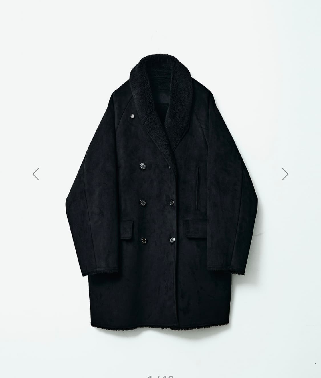 999휴머니티 무스탕코트 상품이미지1