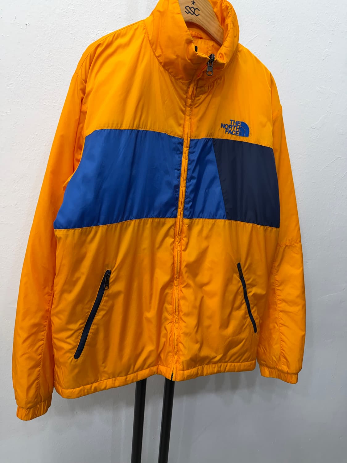 정품) 노스페이스 옐로우 경량패딩 100 상품이미지2