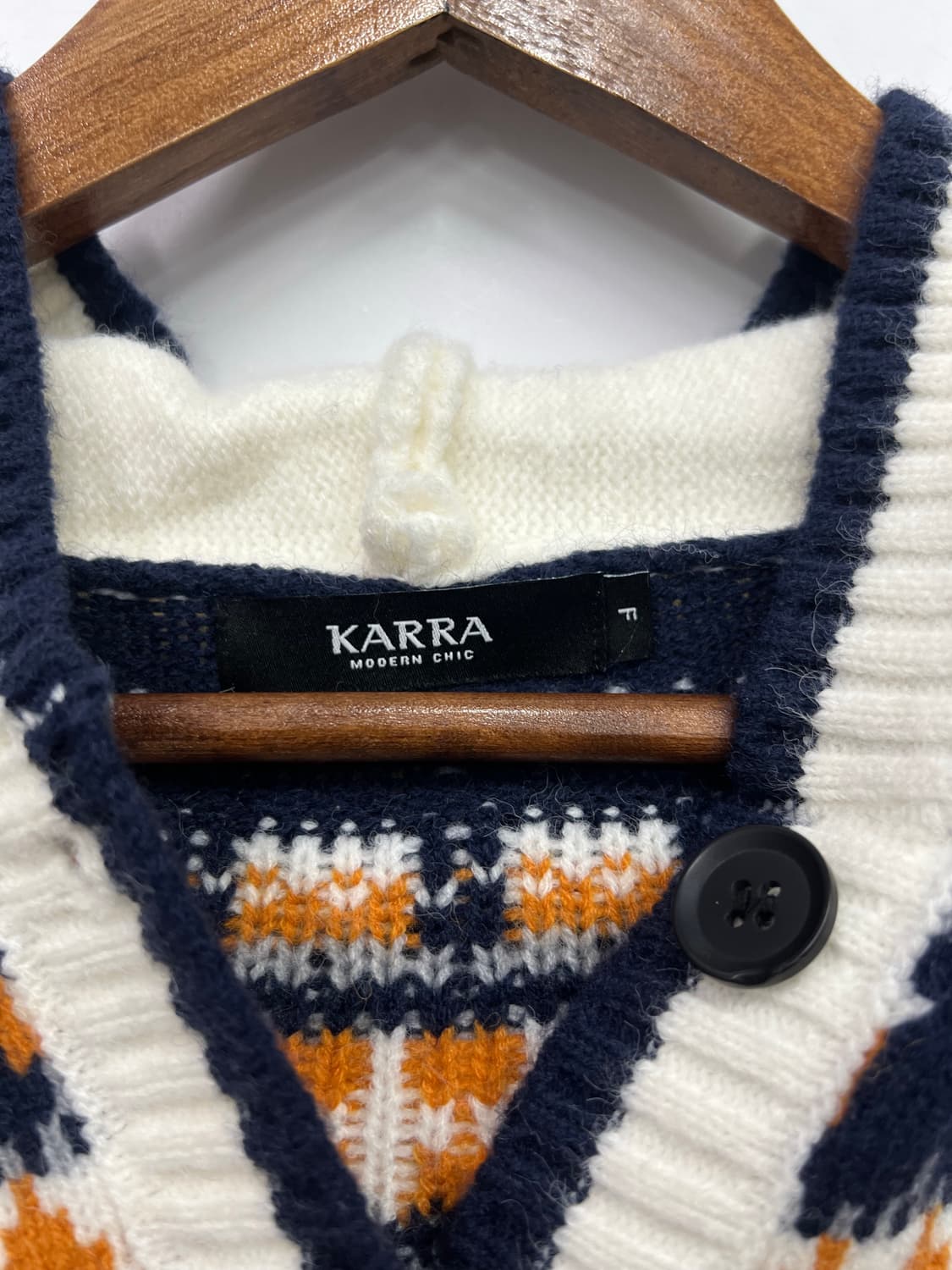 KARRA 노르딕 패턴 가디건 상품이미지2