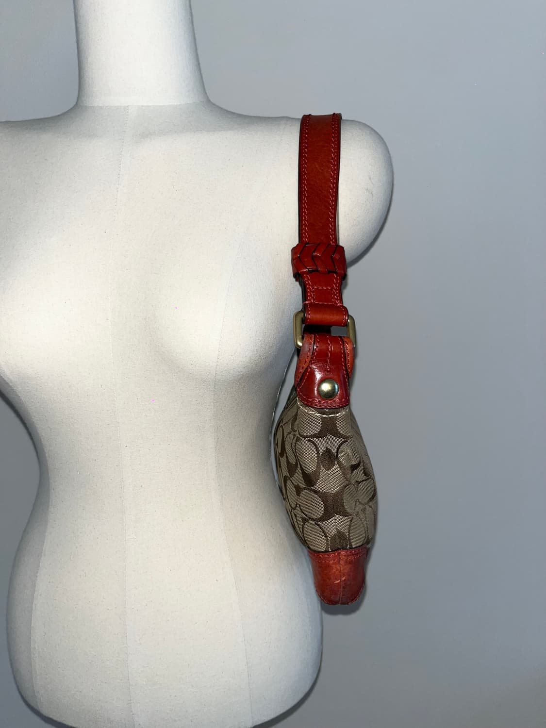 90ss Coach Red Shoulder bag 상품이미지5