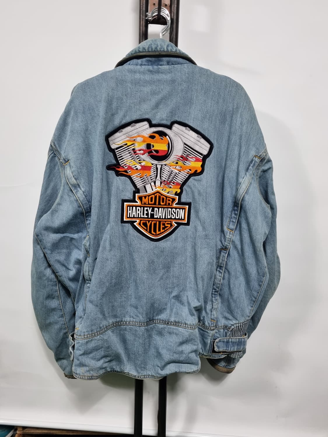 Tour master 빈티지 데님 바이크자켓 XXL 상품이미지2