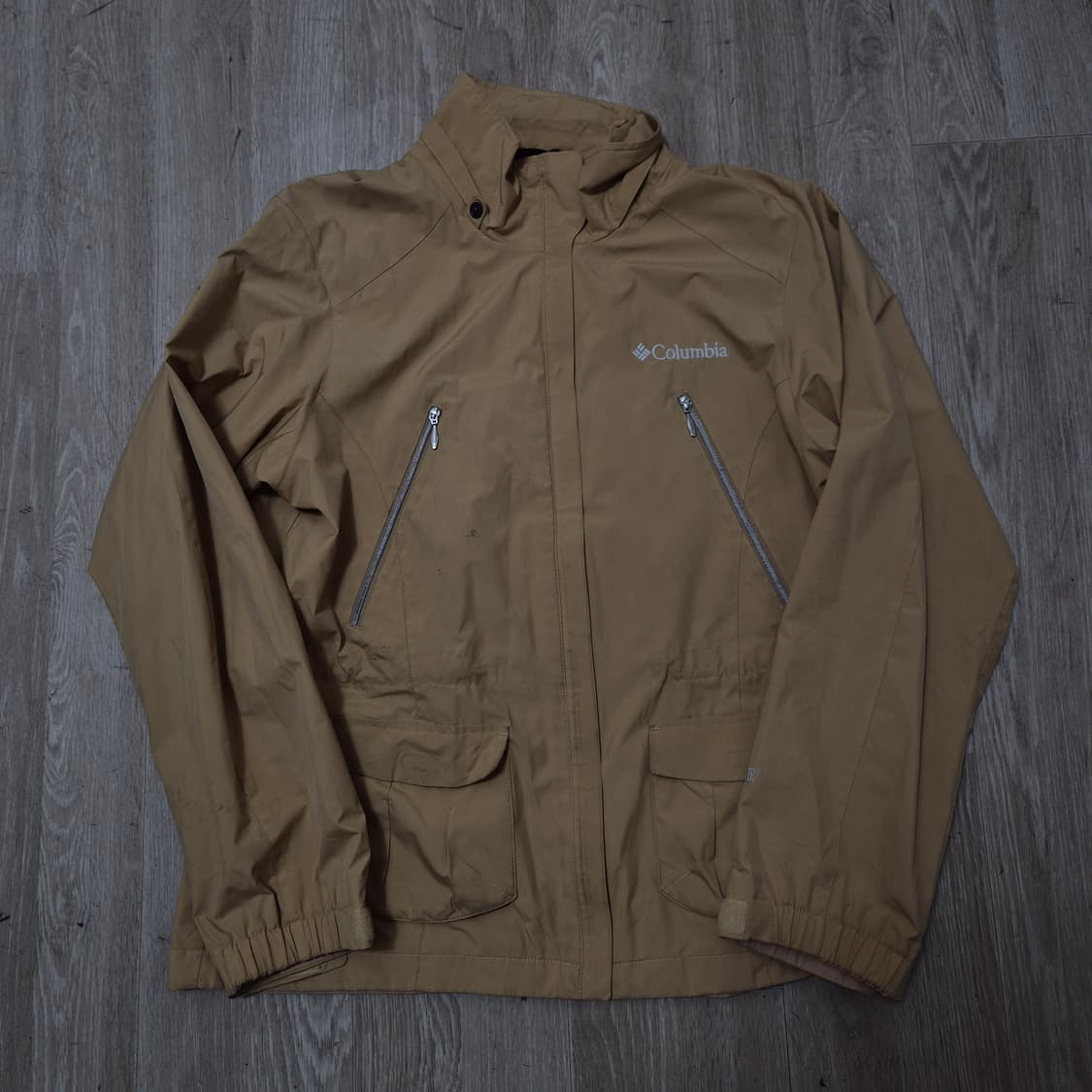 컬럼비아 로고 윈드스토퍼 바람막이 집업자켓 M(95) 상품이미지1