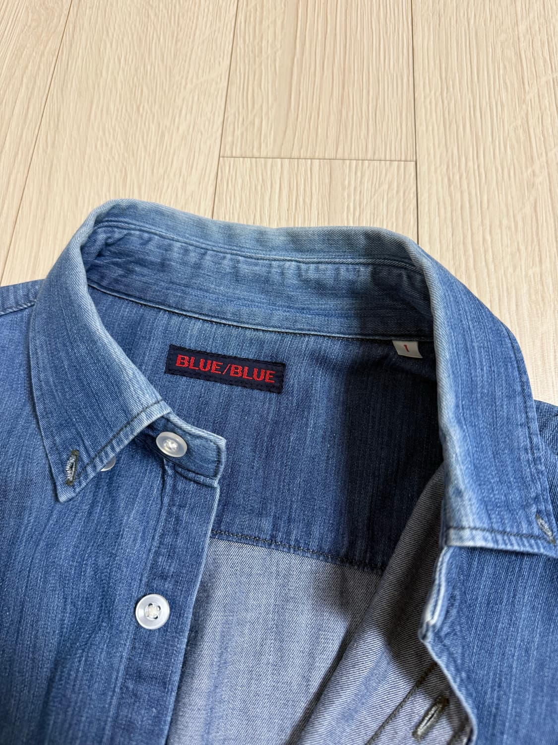 블루블루 데님셔츠 상품이미지5