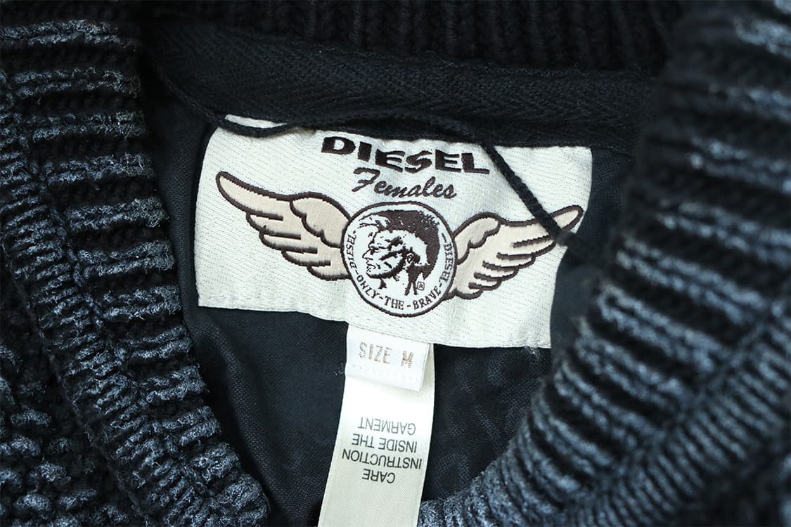 디젤 네이비 바시티 가디건 상품이미지8