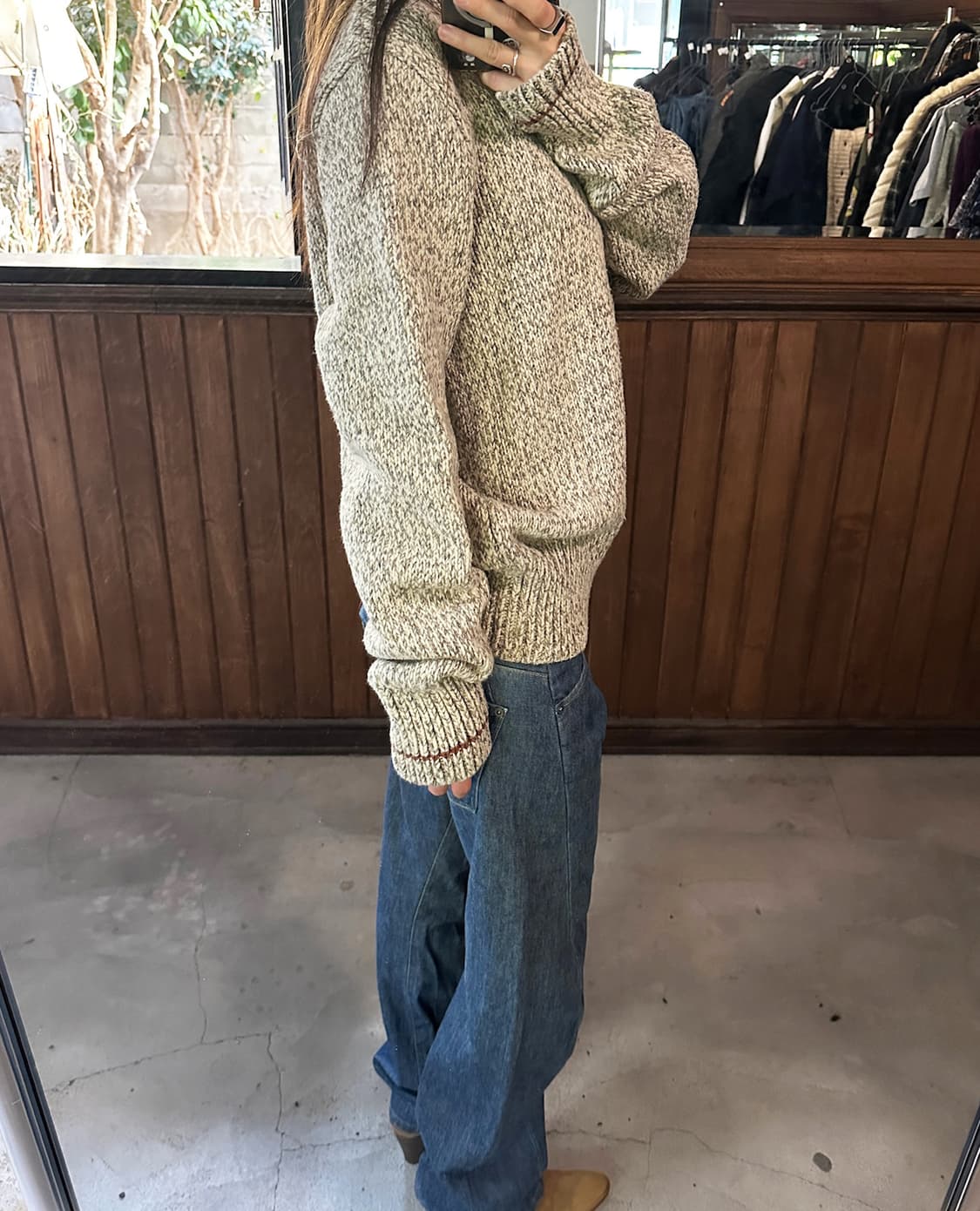 RRL wool melange sweater 상품이미지3