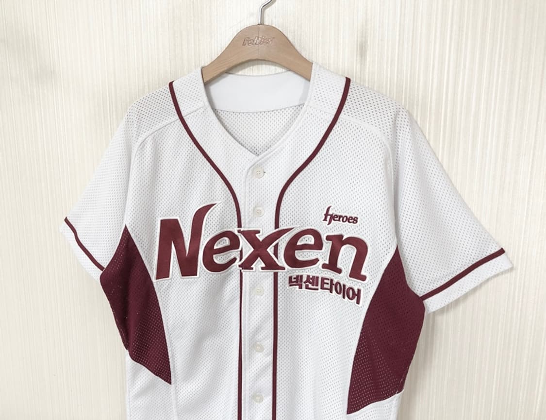 KBO 위팬 넥센(키움)히어로즈 홈유니폼/져지 100 #52 박병호 상품이미지5