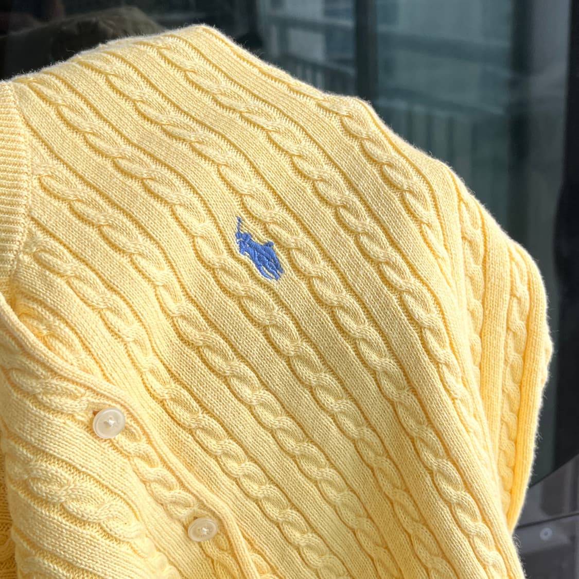 POLO RALPH LAUREN cotton cable cardigan 상품이미지10